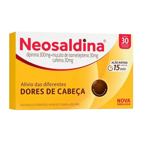 Analgésico Neosaldina 30 comp.